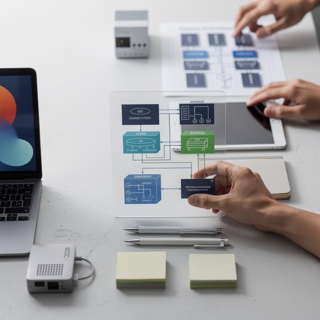 Quantum Ecosystem production-grade AI systems architecture and data flow visualization